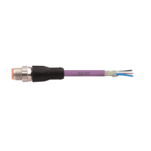 M12 male straight Devicenet  cable assembly